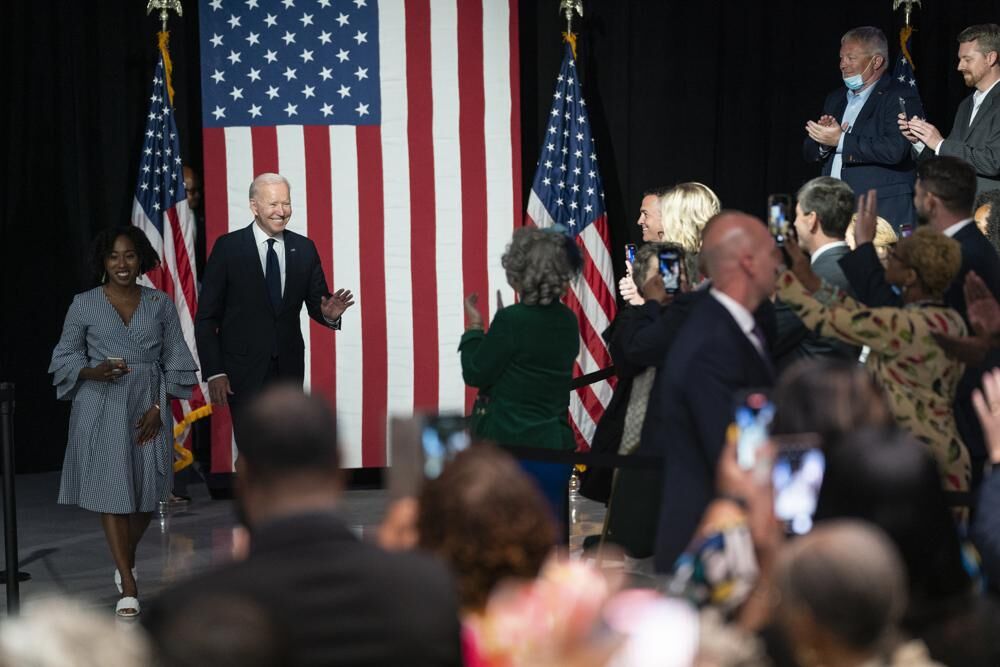 biden arrives